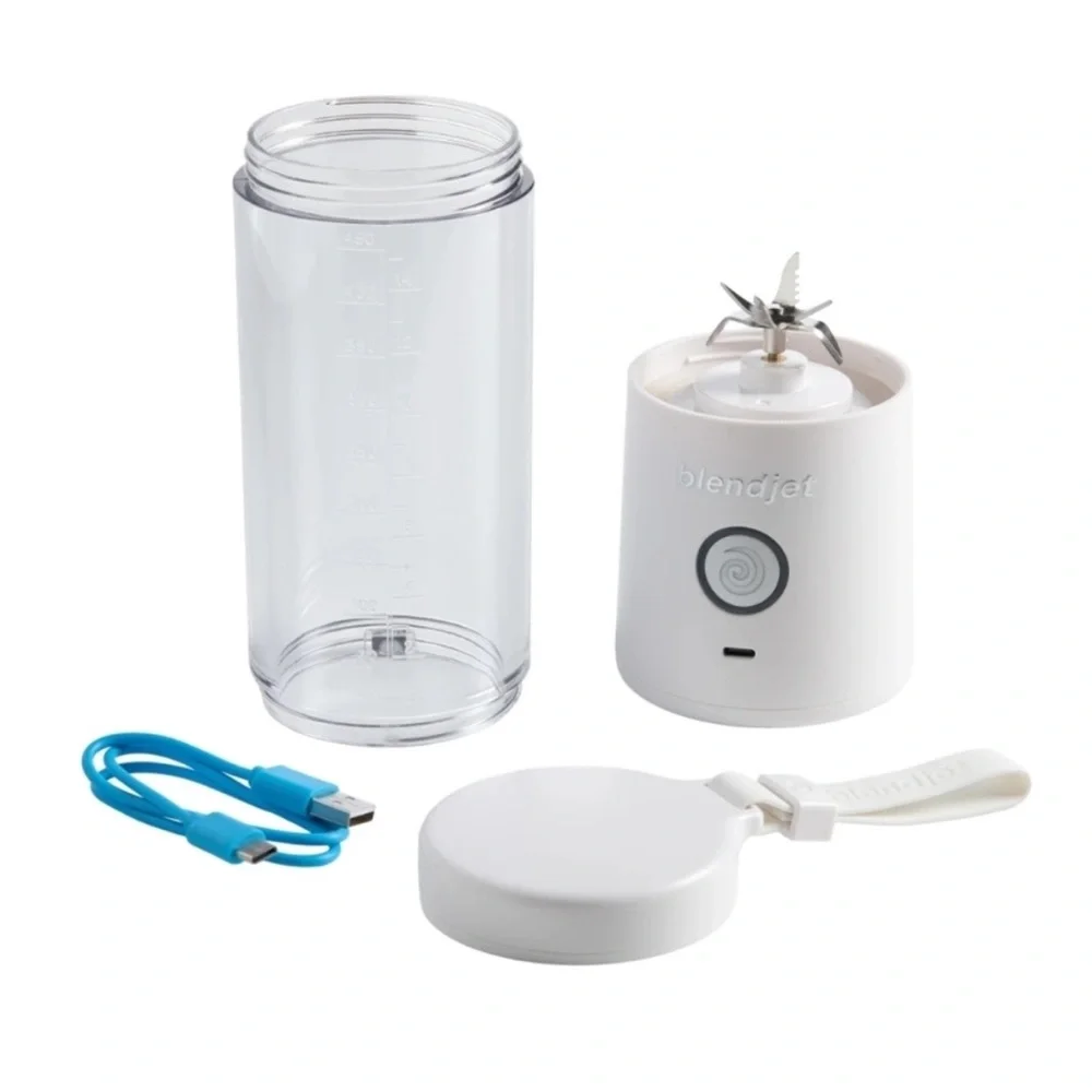 2 BlendJet Portable Blenders in Teal and Black